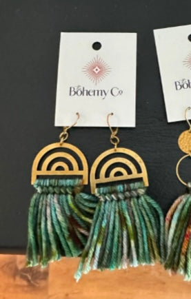 Macrame earring