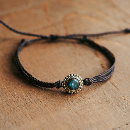 The Moody Gem String Bracelet |  Adjustable