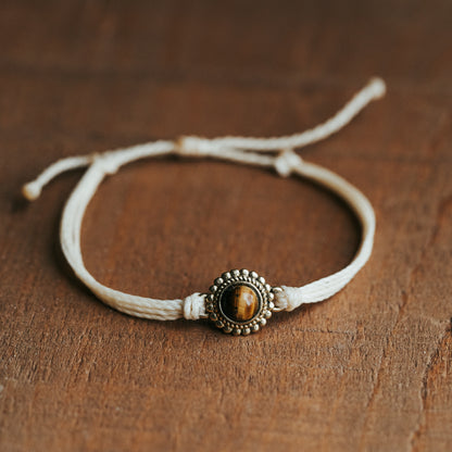 The Moody Gem String Bracelet |  Adjustable