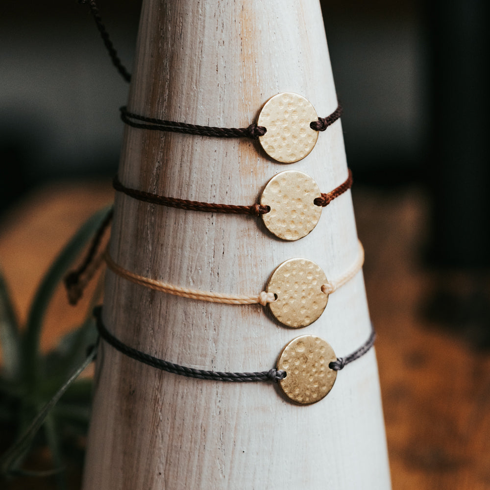 The Moon Craters String Bracelets  |  Adjustable