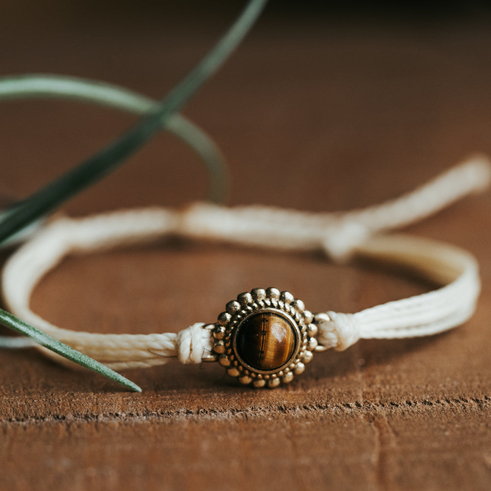 The Moody Gem String Bracelet |  Adjustable